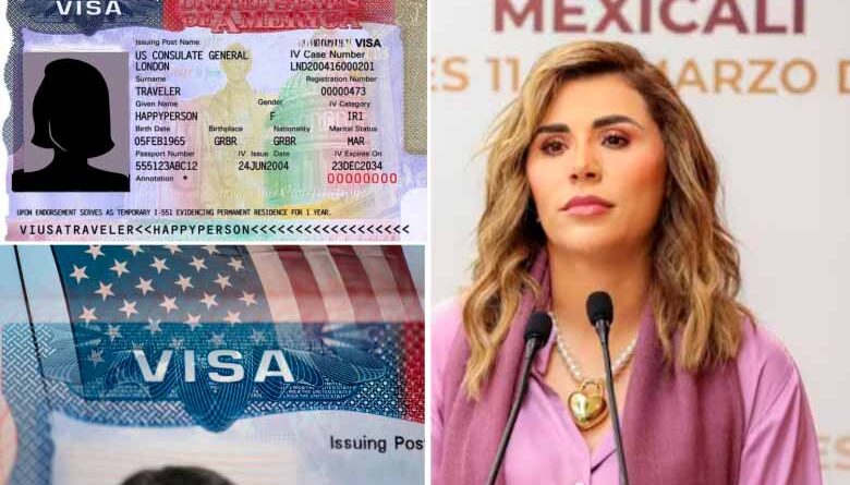 Retiro de visa de EE.UU. a gobernadora es “cacería” de políticos mexicanos: aquí la “lista negra”
