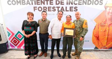 Eduardo Ramírez destaca coordinación para prevenir y combatir incendios forestales en Chiapas