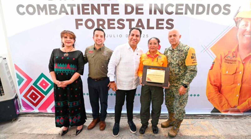 Eduardo Ramírez destaca coordinación para prevenir y combatir incendios forestales en Chiapas
