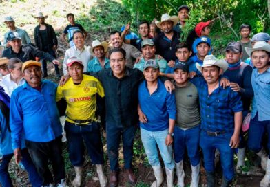 En Villaflores, Eduardo Ramírez impulsa restauración y saneamiento de microcuencas
