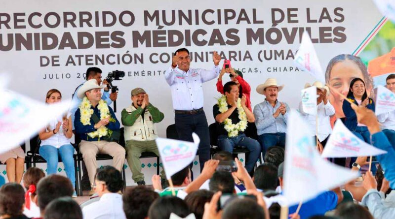 Eduardo Ramírez se compromete con el bienestar y desarrollo de Benemérito de las Américas