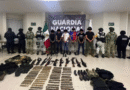 Detienen a seis presuntos miembros del Cártel de Sinaloa con 12 armas largas en Chiapas: dos son extranjeros