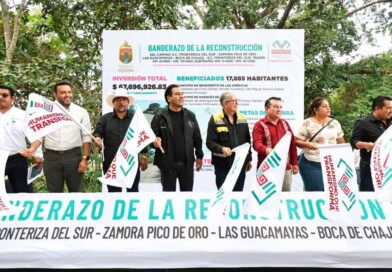 Eduardo Ramírez fortalece infraestructura carretera en Benemérito de las Américas y Marqués de Comillas