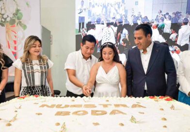 Eduardo Ramírez atestigua celebración de Matrimonios Colectivos 2026