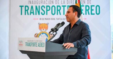 Se crea la Dirección de Transporte Aéreo y con eso se refuerza la seguridad en Chiapas