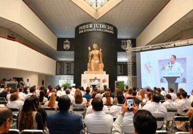Conmemoran 201 años de la instalación del Poder Judicial en Chiapas; presentan reproducción de la Constitución de 1825