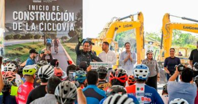 Eduardo Ramírez inicia construcción de la ciclovía más grande del sur de México
