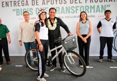 Eduardo Ramírez refuerza apoyo a la juventud con programa Bicis que Transforman
