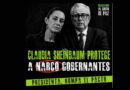 Denuncian que ‘reventadores’ impidieron colocar manta sobre “narco gobernantes”