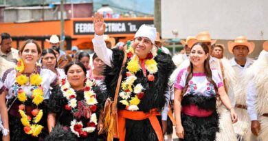 Eduardo Ramírez Aguilar refrenda compromiso con el bienestar de Rincón Chamula y Rayón