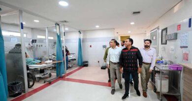 Eduardo Ramírez recorre Hospital Vida Mejor y constata atención a pacientes