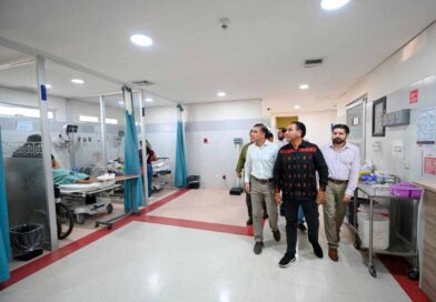 Eduardo Ramírez recorre Hospital Vida Mejor y constata atención a pacientes