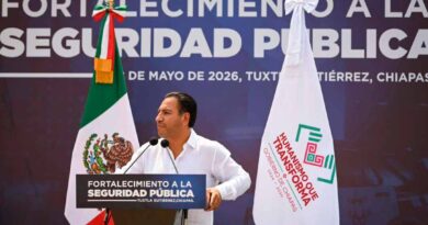 Eduardo Ramírez refrenda compromiso con la seguridad y la paz en Tuxtla Gutiérrez