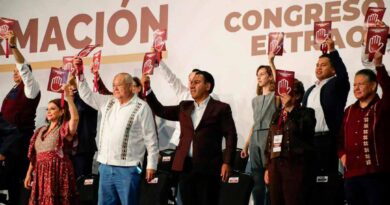 Eduardo Ramírez refrenda compromiso con la unidad en el Congreso Nacional de Morena