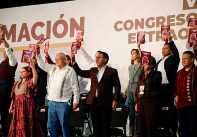 Eduardo Ramírez refrenda compromiso con la unidad en el Congreso Nacional de Morena