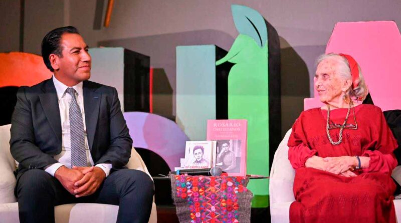 Eduardo Ramírez y Elena Poniatowska evocan el legado de Rosario Castellanos