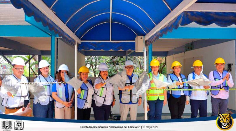 Inician las obras de un nuevo edificio dentro del Campus I de la UNACH