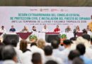 Con el respaldo de la Federación, Chiapas fortalece su estrategia preventiva ante la Temporada de Lluvias y Ciclones Tropicales 2026