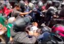 Policía capitalina golpea y encapsula a familias buscadoras en Tlalpan