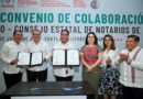 Eduardo Ramírez fortalece la certeza jurídica en Chiapas con convenio entre el Gobierno del Estado y notariado