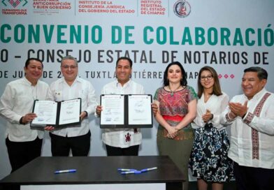 Eduardo Ramírez fortalece la certeza jurídica en Chiapas con convenio entre el Gobierno del Estado y notariado Eduardo Ramírez fortalece la certeza jurídica en Chiapas con convenio entre el Gobierno del Estado y notariado