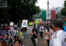 ¡México es campeón en desaparición!”: colectivos de buscadores marchan en Reforma previo al partido México vs Inglaterra 