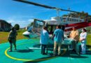 Coordinación interinstitucional permite traslado aéreo de paciente con Código Infarto en Chiapas