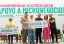 Con apoyos directos a las y los emprendedores, Eduardo Ramírez fortalece el autoempleo y la economía familiar