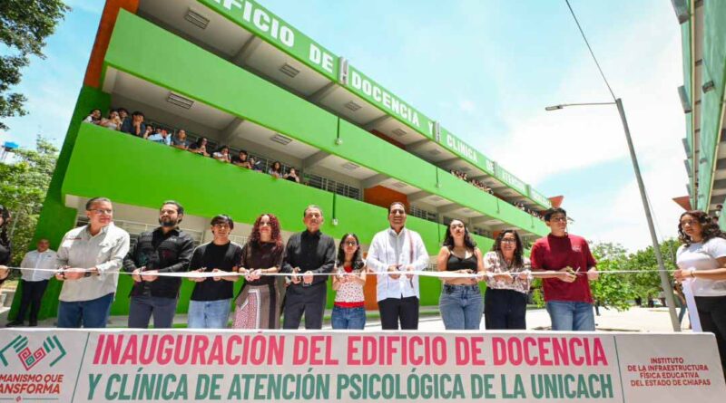 Eduardo Ramírez fortalece la educación y amplía espacios deportivos para estudiantes de Chiapas