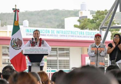 Con más de 107 mdp en infraestructura educativa, Eduardo Ramírez impulsa la transformación de Berriozábal