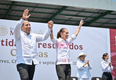 Chiapas recibe con gratitud y los brazos abiertos a la presidenta Claudia Sheinbaum