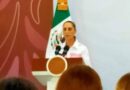 En Chiapas la presidenta Claudia Sheinbaum condenó el ataque del senador de Morena por Coahuila al periodista Enrique Acevedo