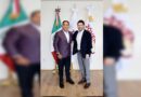 Eduardo Ramírez se reúne con el titular de la STPS, Marath Baruch Bolaños López