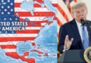 Trump plantea incluir a México, Canadá y Cuba al territorio de Estados Unidos; difunde mapa en redes
