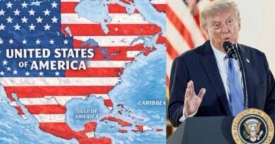 Trump plantea incluir a México, Canadá y Cuba al territorio de Estados Unidos; difunde mapa en redes