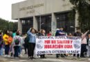 CNTE y trabajadores del Metro se unen a la marcha del IMSS en CDMX