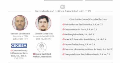 EU sanciona red financiera del Cártel del Noreste: influía en contratos y elecciones en México EU sanciona red financiera del Cártel del Noreste: influía en contratos y elecciones en México