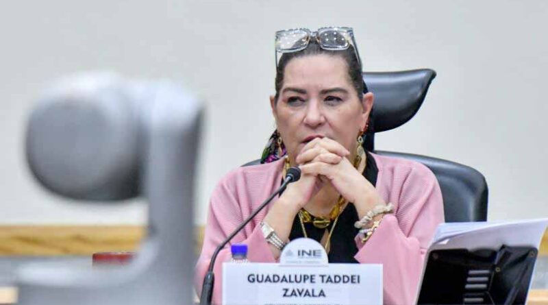 Guadalupe Taddei renunciará al INE