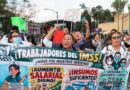 Trabajadores del IMSS anuncian marcha nacional para el 22 de octubre tras rechazar el 8% de aumento al salario anunciado por Zoé Robledo